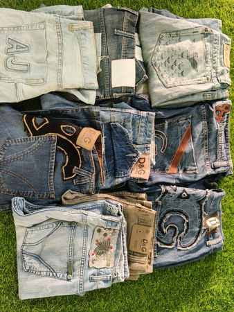 Luxury Vintage Denim — D&G & Armani jeans