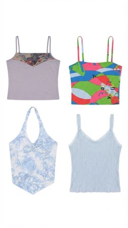 Y2K cemi tops 12 pcs