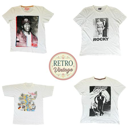 Vintage Music Graphic T-Shirt |E|