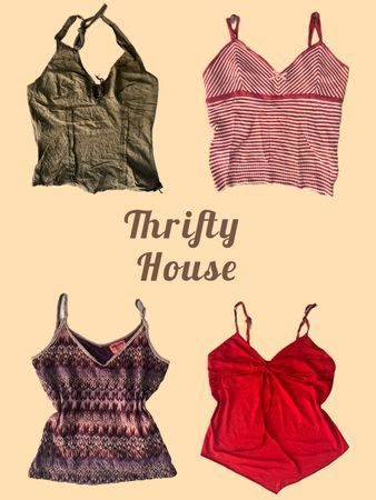2000s Cami Drop(TH/511)