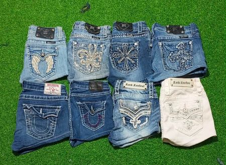 MISS ME , ROCK REVIVAL, TRUE RELIGION MINI SHORTS  (M 031)