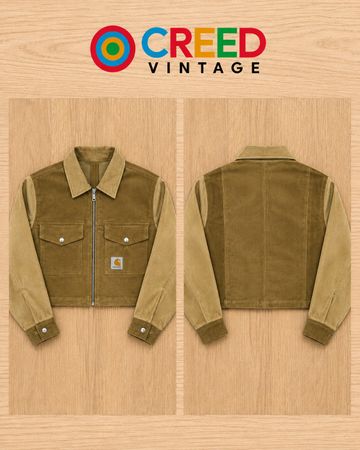 CR2266 JAQUETA CROP DE CORDURA BICOLOR RECICLADA CARHARTT