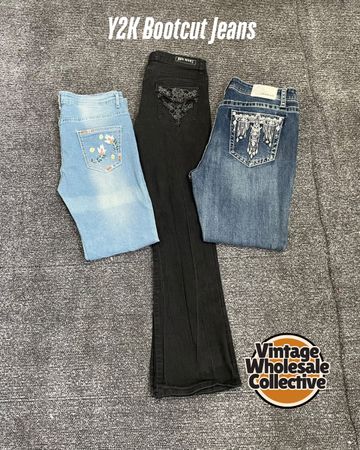 🔴 Y2K Bootcut Jeans - (12/10)