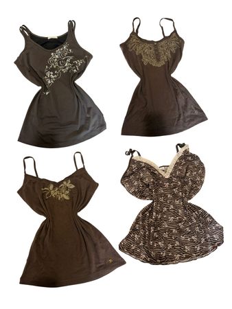 Y2K Boho Lace Riot Cami Tops- ST-130