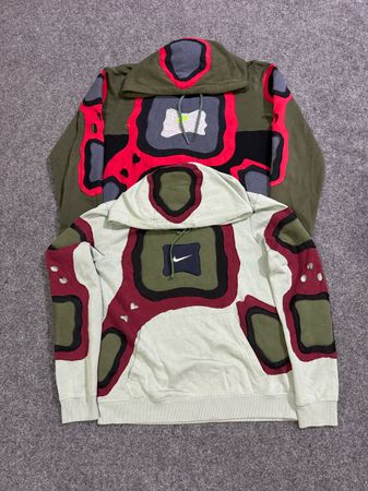 Upcycled Nike Patchwork Hoodie
