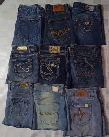 TOMMY HILFIGER  AND OTHER MIX BRANDS MINI SKIRTS (ID 1106)