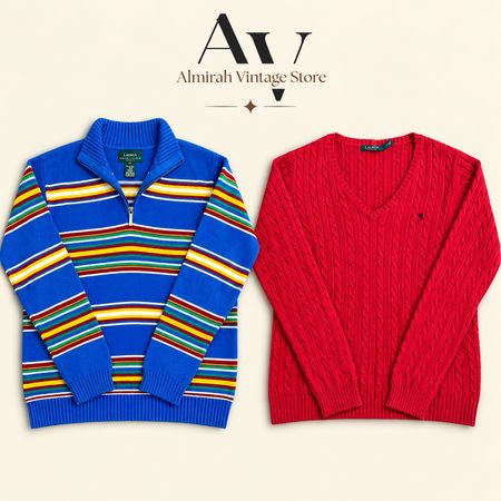 Adidas,CK,levis,diesel,RALPH LAUREN Sweaters