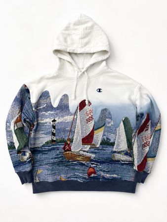 Upcycle Mix Branded Tapestry / Hoodies