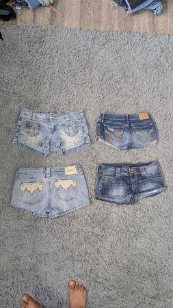 ***Y2K Micro Mini Shorts – Trendy 2000er Mode Stil