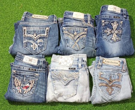 MISS ME , ROCK REVIVAL JEANS  (M 006)