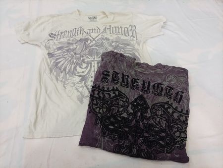 CR12138 Vintage Skull T-Shirts