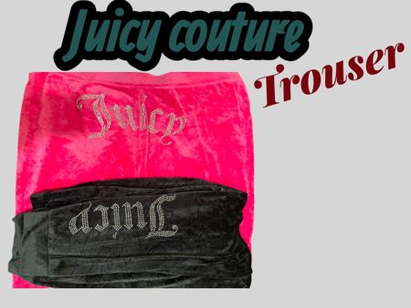Pantalons Juicy Couture style Y2K