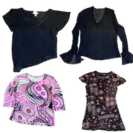 Y2K Statement Tops Mischung