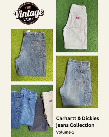Branded Carhartt / Dickies Jeans Collection 10 Pieces