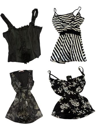 Y2K Grunge Gothic Camisoles-ST-258