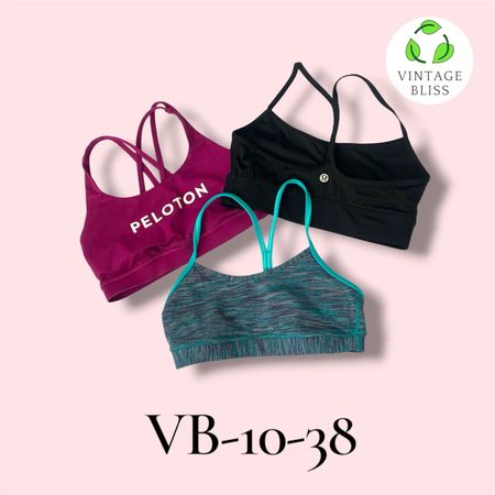 Lululemon Sports Bra Wholesale Bundle – Assorted Styles  (VB-10-38) 8 piece