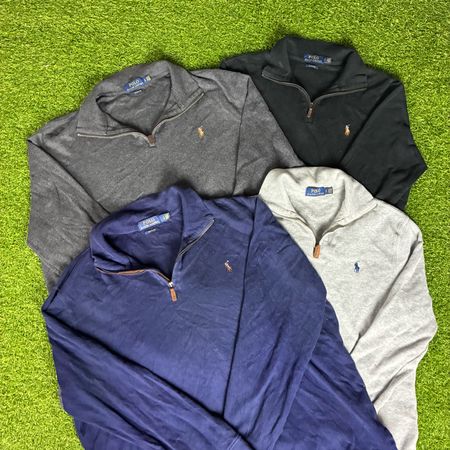 Ralph lauren quarter zip sweater (zrs 141)