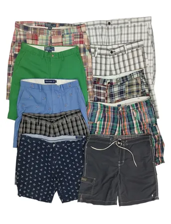 Vintage Mix Branded Golf & Plaid Shorts