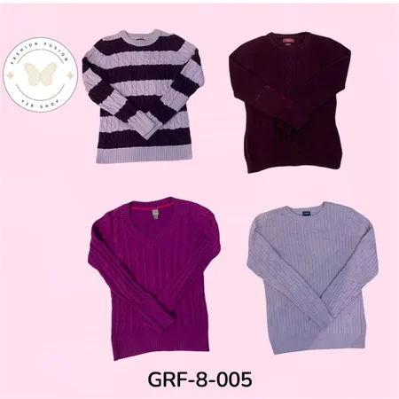 Women’s Vintage Cable Knit Sweaters | Premium Y2K Collection. (GRF-8-005)