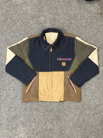 Upcycled Carhartt Detroit Jacket