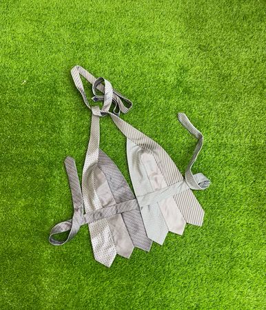 Top halter à cravate recyclé