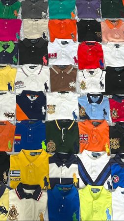 Authentic Polo Ralph Lauren Big Pony Coller T-Shirts