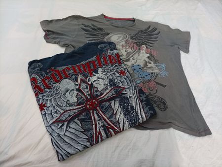 CR11903 Vintage Skull T-Shirts