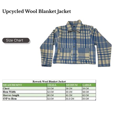 Veste en laine upcyclée