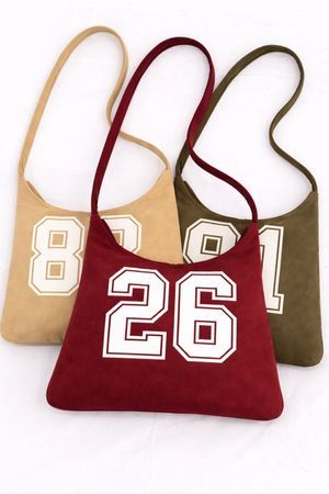 CR1958 Upcycled Sports Jersey Shoulder Bag