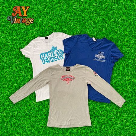 A.Y435 Harley Davidson Baby Tees