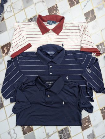 Polo three button t shirt