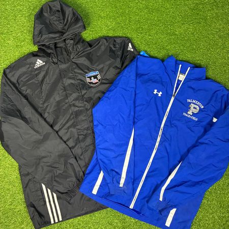 Veste coupe-vent de marque Adidas, Under Armour (ZRS 321)