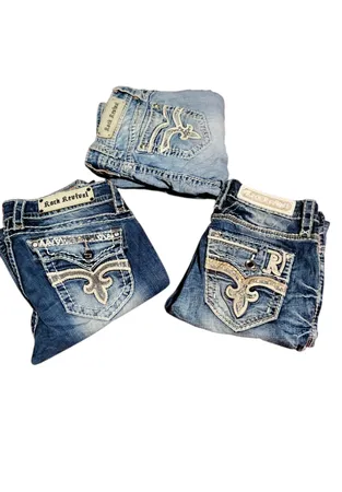 Th101 rock revival jeans/rework -9p -7/7/26