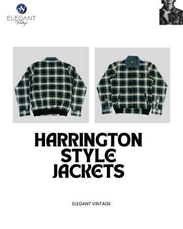 Upcycled Harrington Style Jackets - EVR0094