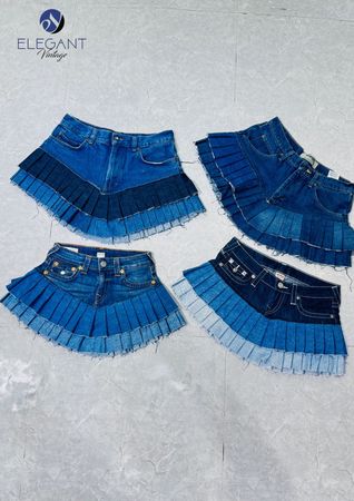 UPCYCLED Denim Skirts - EVR0544