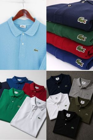 T-shirts polo Lacoste pour hommes