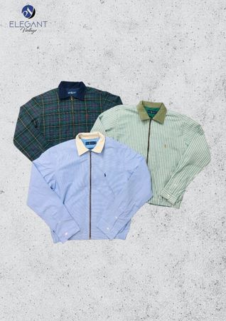 Jaquetas Harrington Polo Ralph Lauren Recicladas - EVR0701