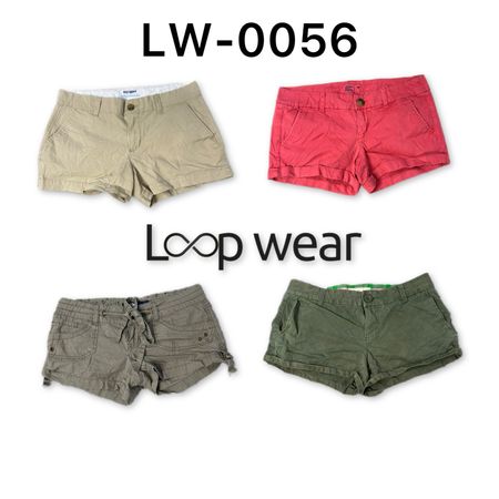 Y2K Cotton Micro Mini Shorts