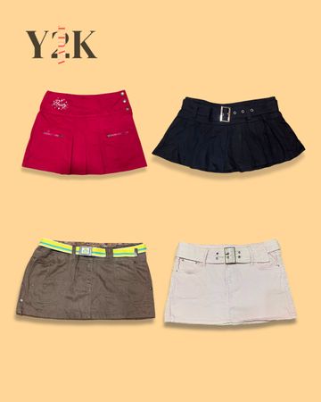Y2K Women's Mini Skirt Bundle (Yv-729)