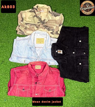 Mean denim jacket ak803