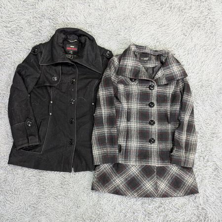 ***Y2K Wool Trench Coats – Classic Retro Outerwear Bundle
