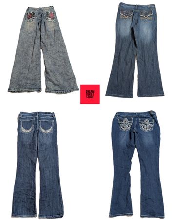 BACK EMBALISHMENT JEANS