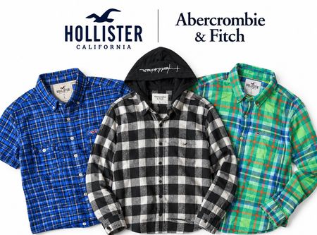 Hollister Abercrombie & Fitch shirts bundle