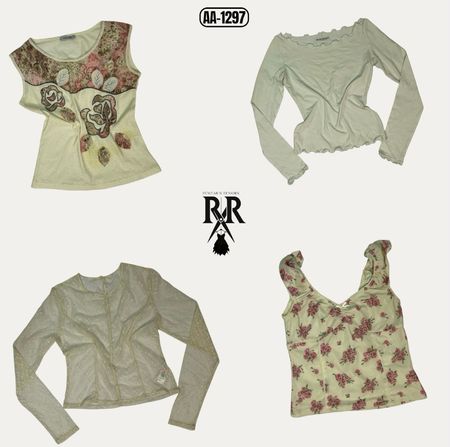 Y2K Soft Girl Mix Tops AA-(1298)