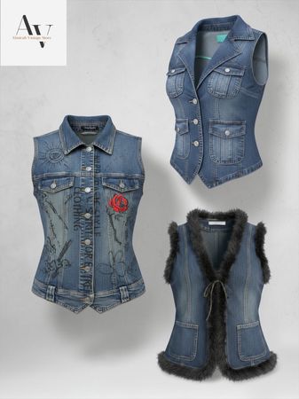 Stylish Denim Vest