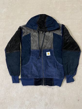 Veste à capuche en velours côtelé Carhartt recyclée 🐒