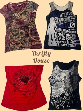 Y2K Paisley Baby Tee(TH/684)