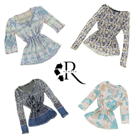 Y2K Unique Girl Printed Full Sleeve Tops RW-2401