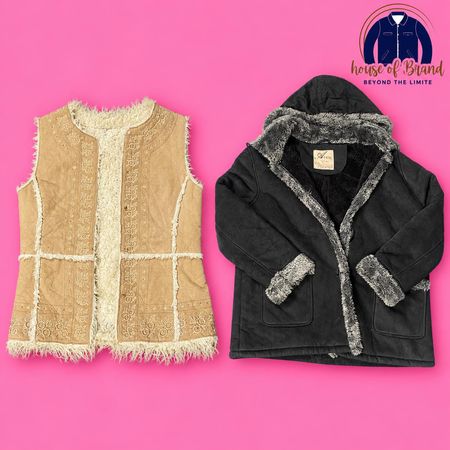 AFGHAN COATS AND VEST