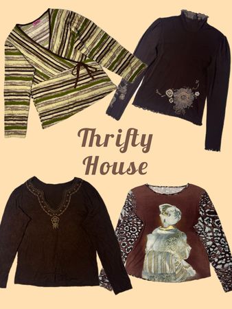Y2K Choco & Graphics Tees(TH/709)